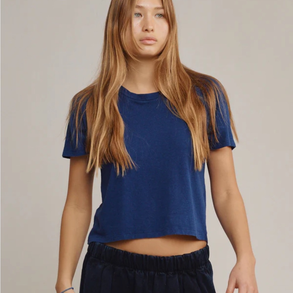 NWT Jungmaven Cropped Lorel Tee